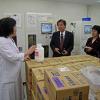 腎透析現場を視察にいきました