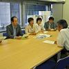 Ｙ150での自衛隊艦船の一般公開の中止を、市長に申し入れ