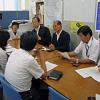 林市長に新型インフルエンザ対策に関する緊急申し入れ