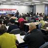 「敬老パスの負担増を考える市民の集い」に参加